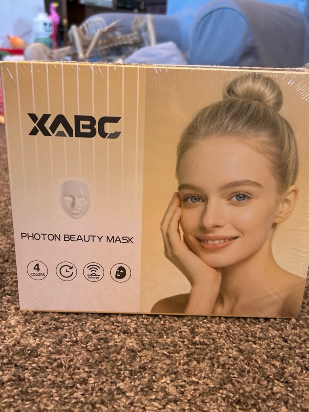 Infrared LED Facial Mask for Women Skincare